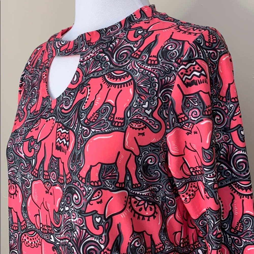 Simply Southern | Elephant Print Pocket Dress - Picture 3 of 8